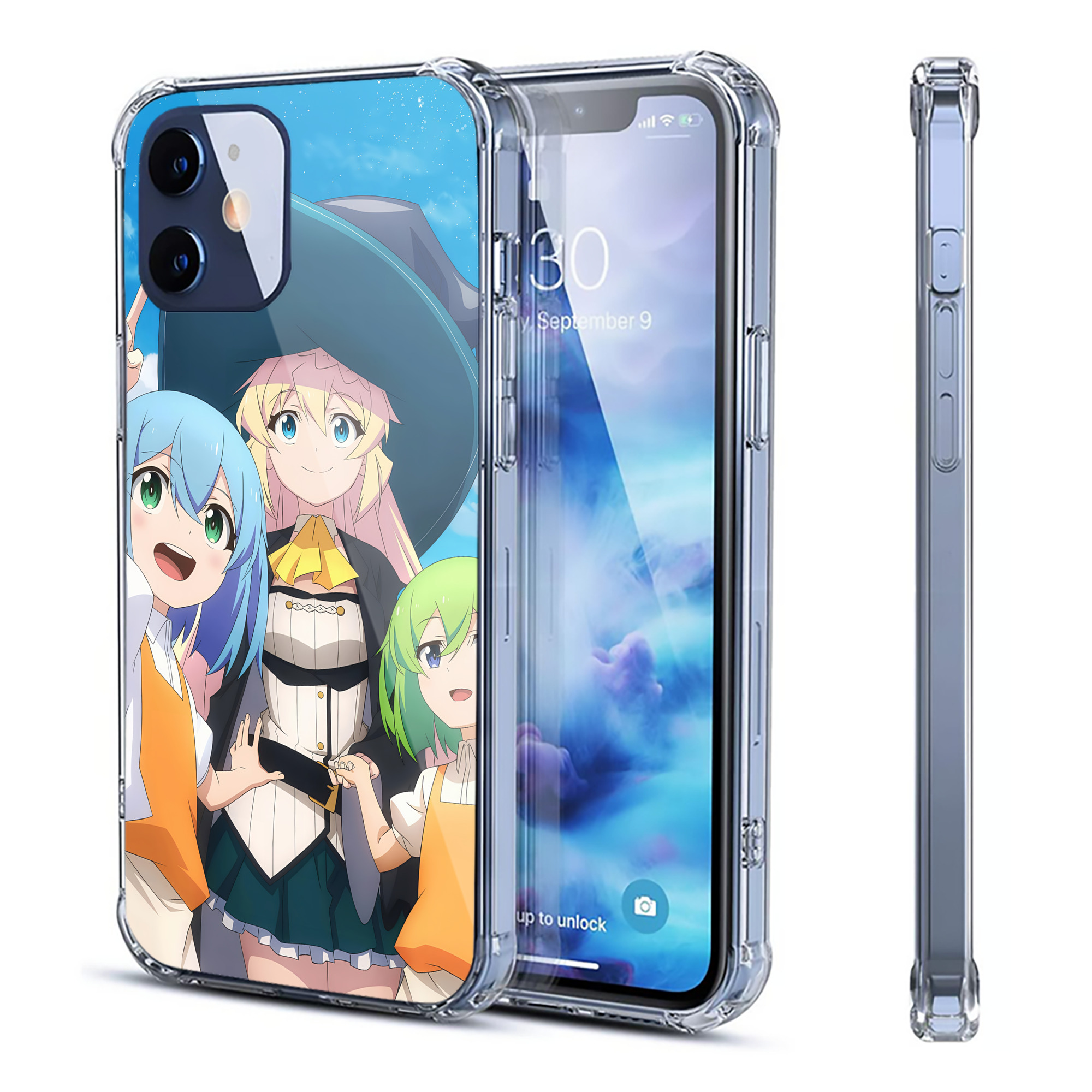 （画像用） 転スラ Regarding Reincarnated to Slime 【iPhone 12シリーズ対応】透明スマホケース（クリアソフトケース）
